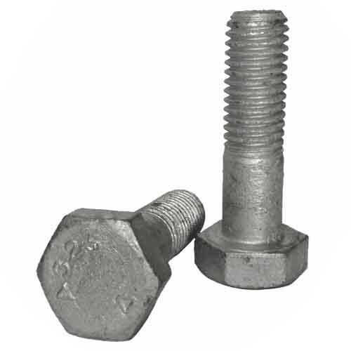 A325B58212G 5/8"-11 X 2-1/2" F3125 Gr. A325 Heavy Hex Structural Bolt, Type 1, HDG, (Import)